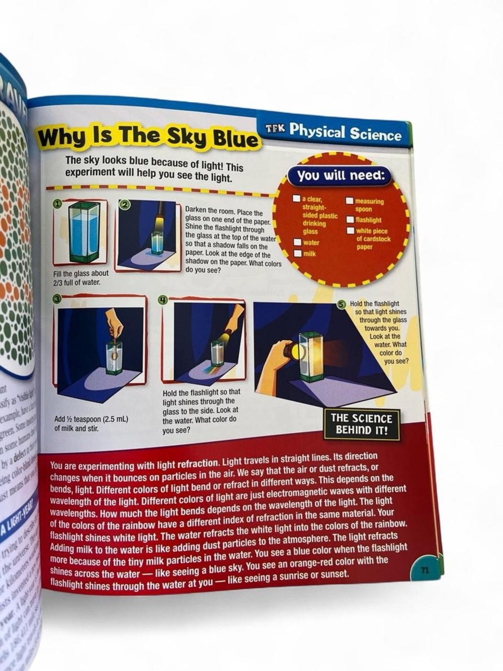 2009 TIME for Kids Super Science Book Easy Experiments Colorful Illustrations - Picture 5 of 8